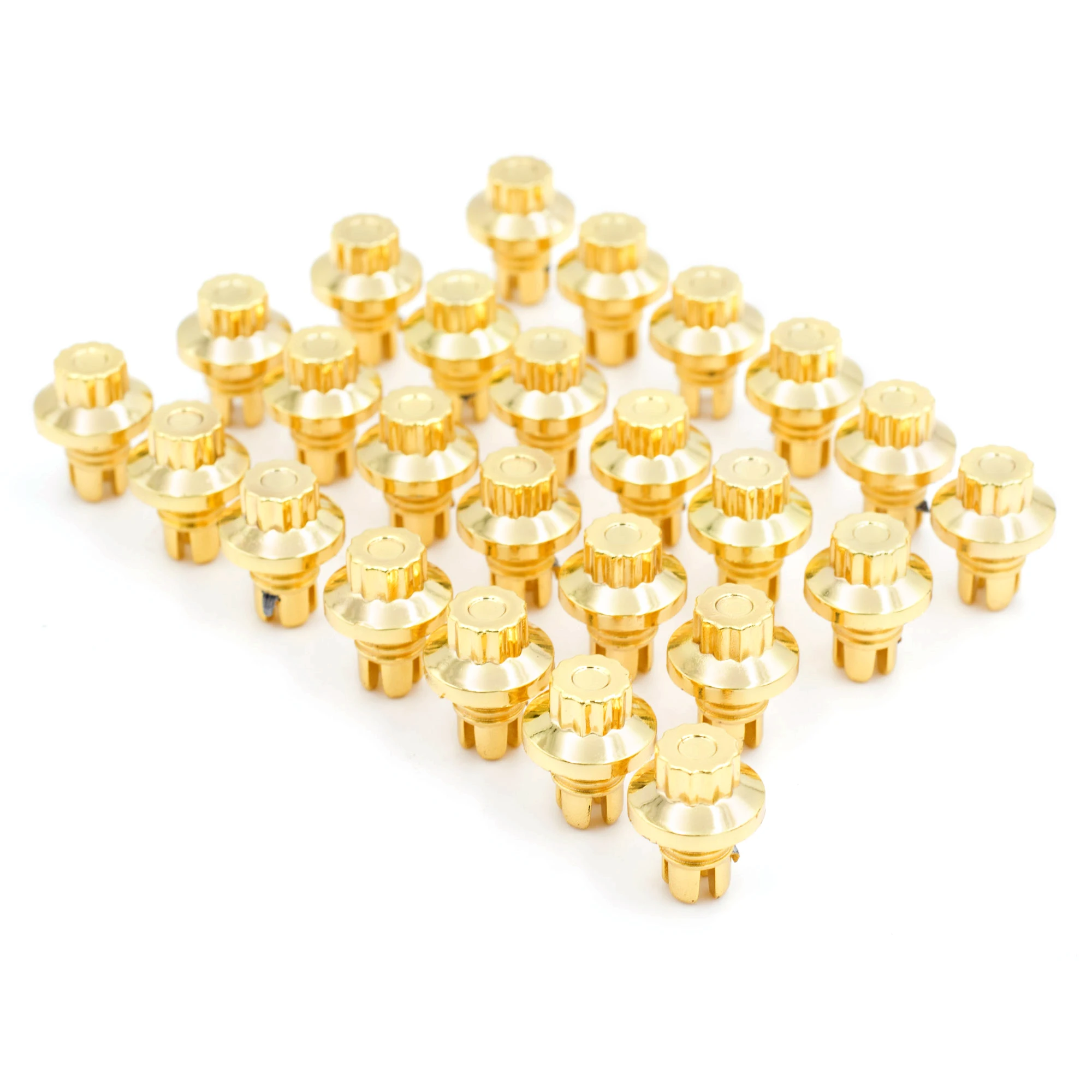 100pcs 14mm Car Wheel Rivets For Universal Rim Cap Lip Screw  Bolt Tires Replacement Decoration Auto Exterior Parts