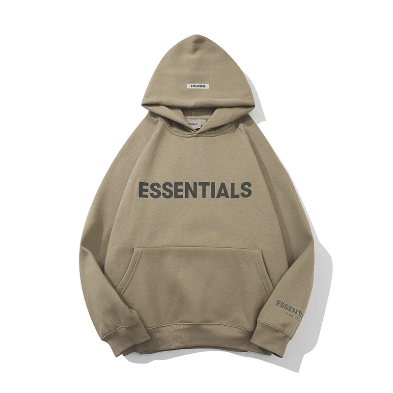 

SONDR Women's Streetwear Spring New Double Line Sweater Reflective Jacket Tide Brand Letters and Fleece Hoodie Sweatshirt