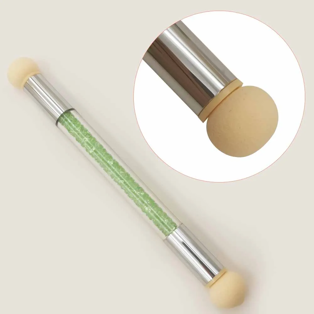 Двойная головка для дизайна ногтей цветная градиентная ручка акриловая