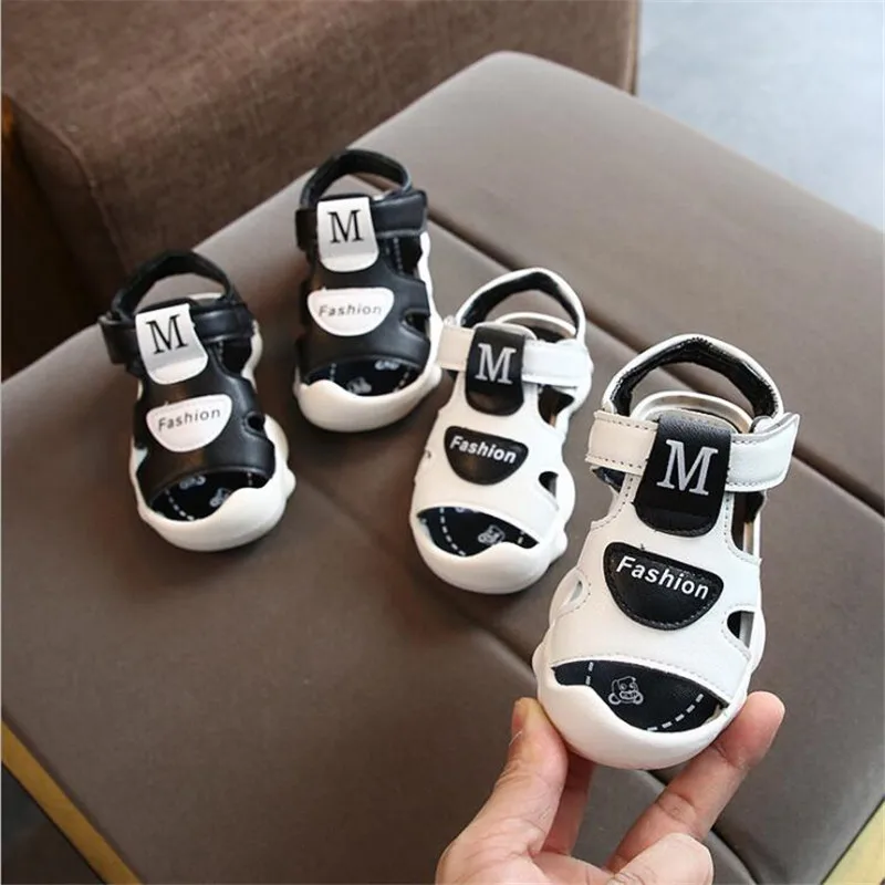 

Baby Sandals Summer Children's Soft Sole Kick Proof Breathable Walking Shoes Boys' and Girls' Casual Shoes Beach Shoes