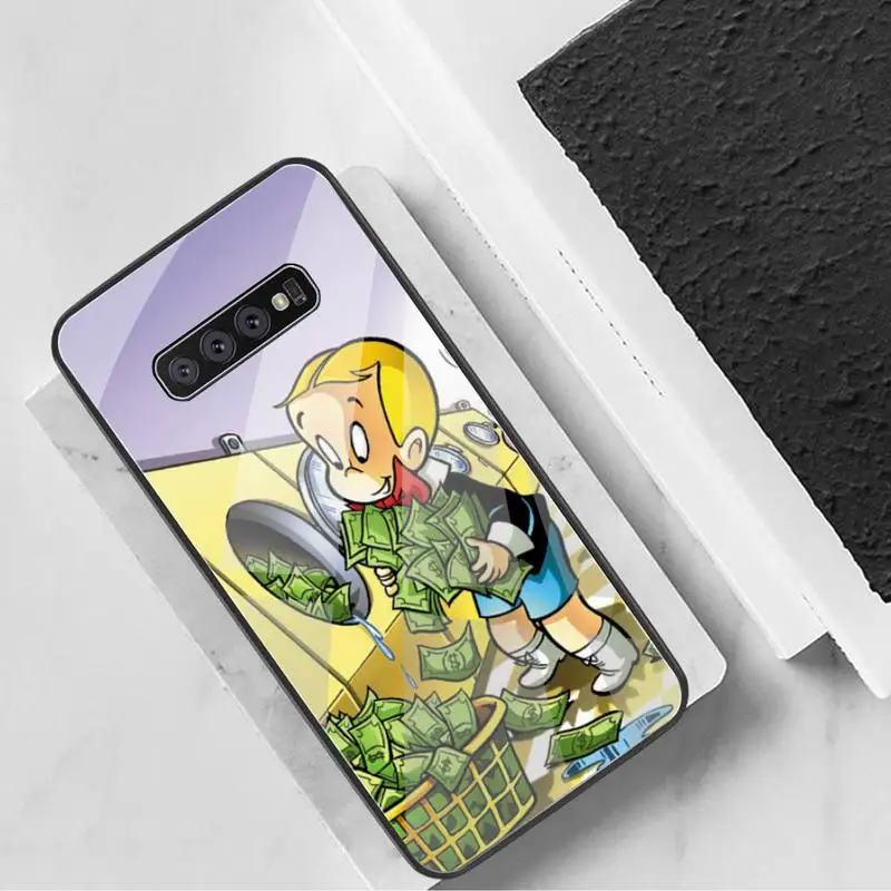 Чехол для телефона из закаленного стекла Samsung S20 Plus S7 S8 S9 S10 Note 8 9 10 | Бамперы