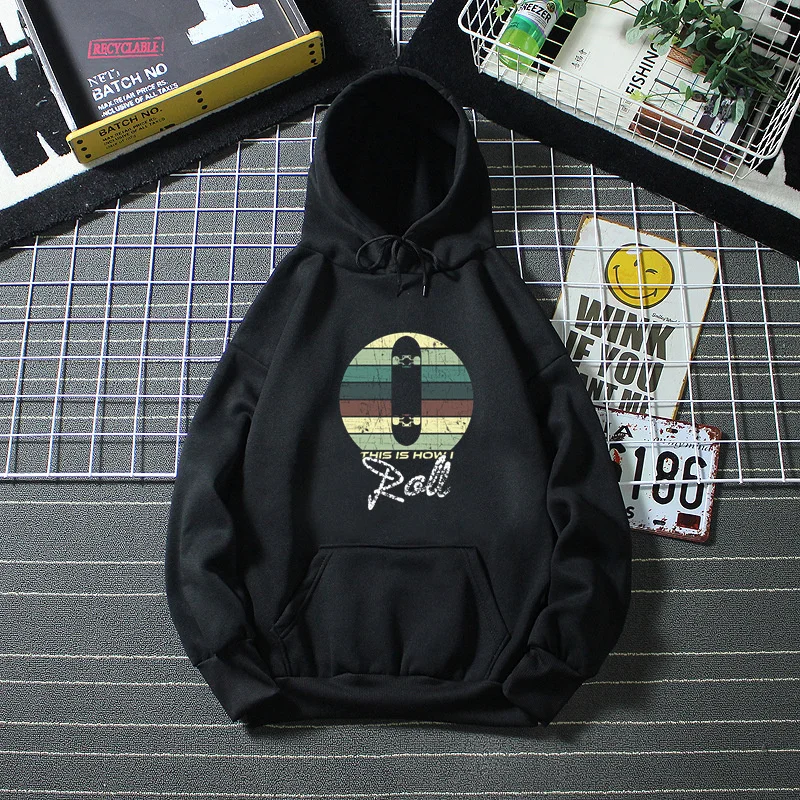 

Hoverboard 2 Hot Sale Warm Oversize Printing Women Sweatshirt Autumn Winter Style Fleece Loose Hoodies