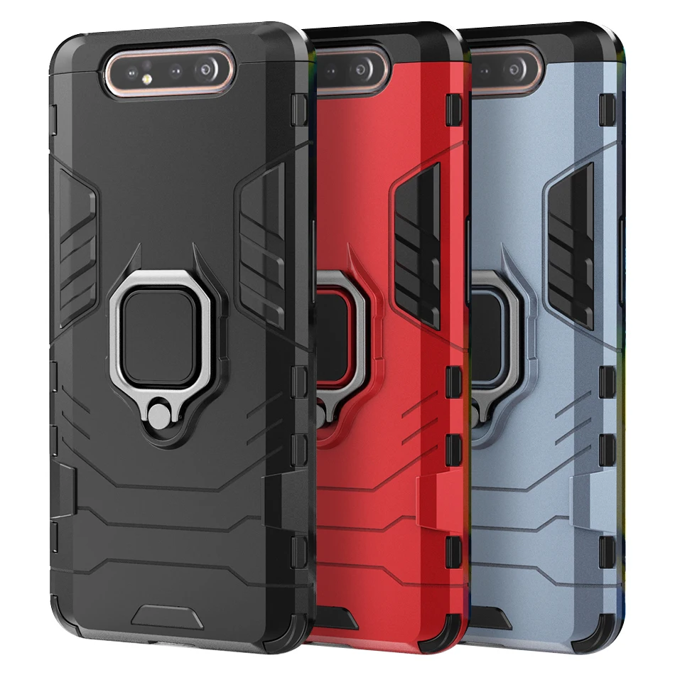 Ударопрочный силиконовый чехол для samsung Galaxy A90 телефона сверхмощный защитный |