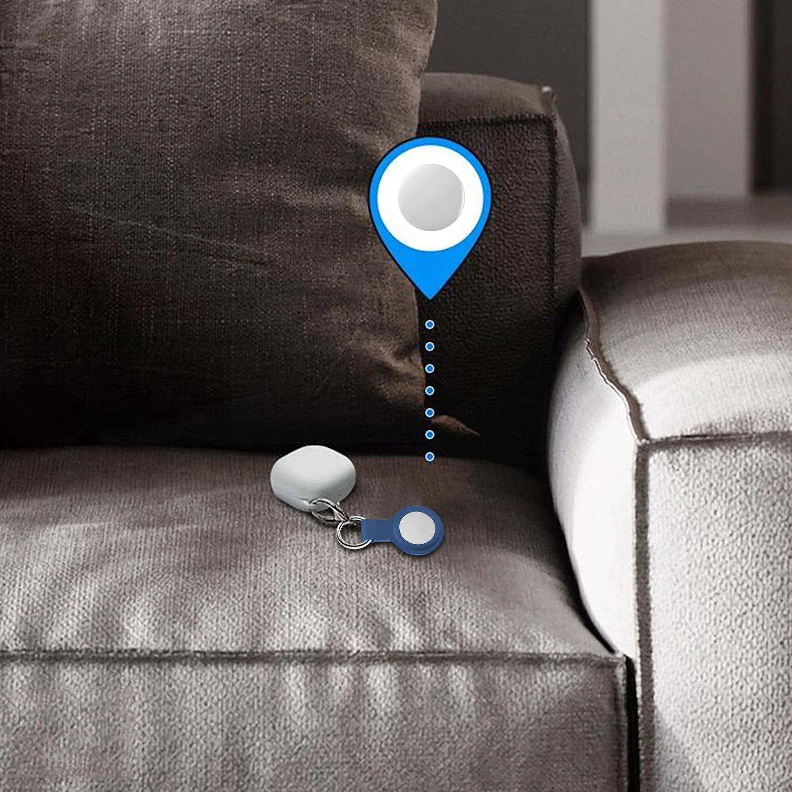 Силиконовый чехол для Apple airtag жидкий защитный Locator Tracker устройство против потери