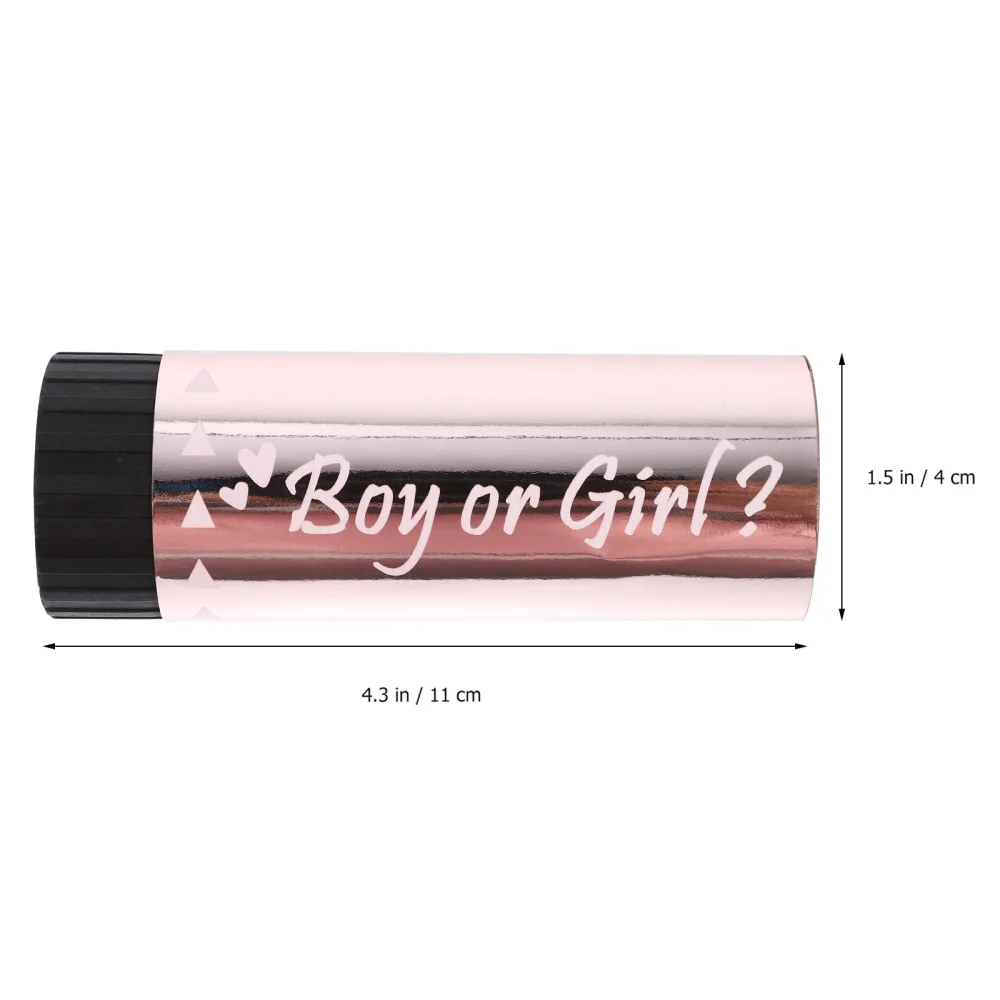 

4pcs Paper Baby Reveal Confetti Cannon Baby Gender Reveal Party Accessories