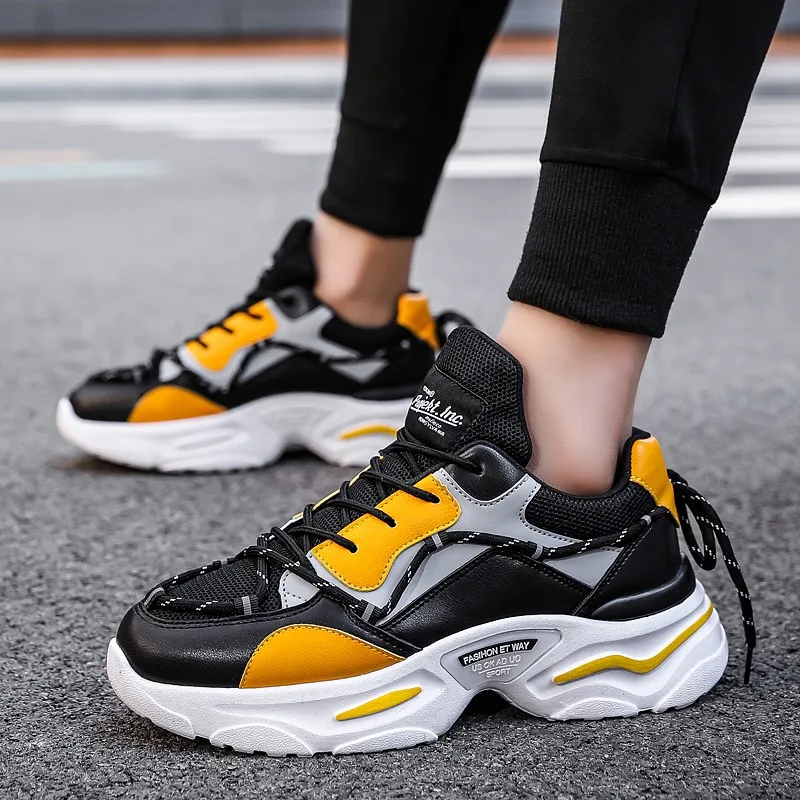 

Men's Sports Shoes Leisure Fitness Breathable Non-slip Shockproof Comfortable Lightweight Outdoor Wear Sneakers