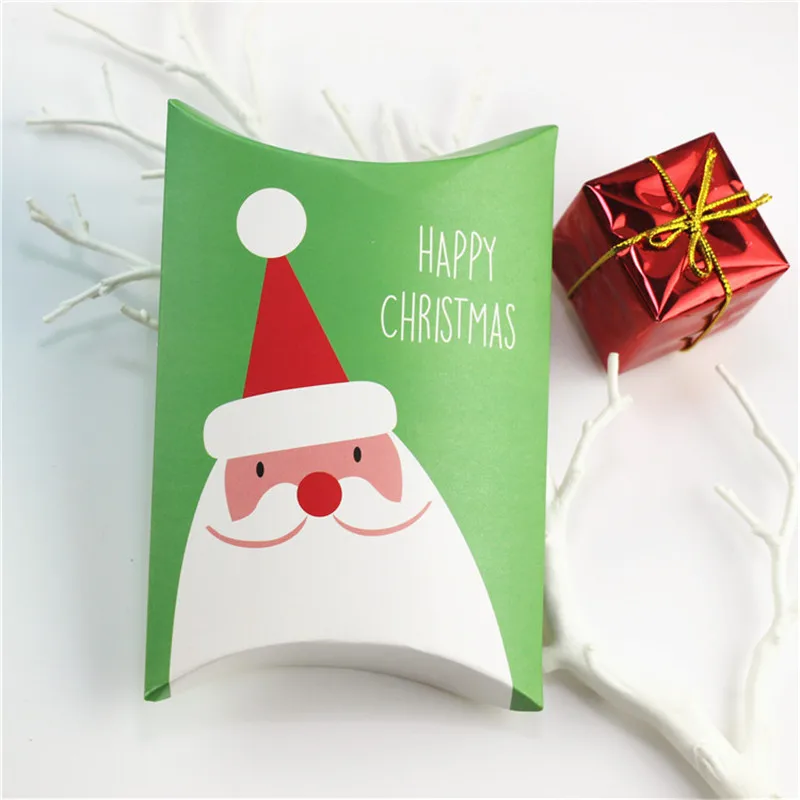 10 шт. подарочные коробки с оленем и Санта Клаусом|Подарочные сумки упаковка| |