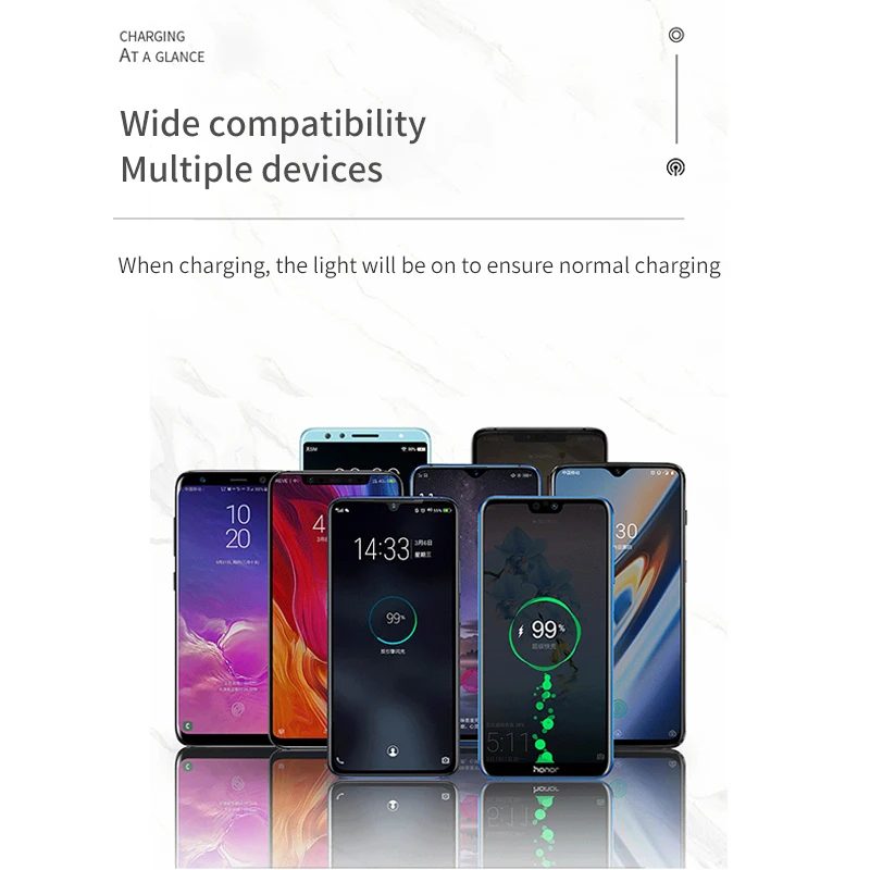 

New Wireless Charger 15W Mobile Phone For iPhone 12 Magnetic Wireless Charger Is Suitable For iPhone