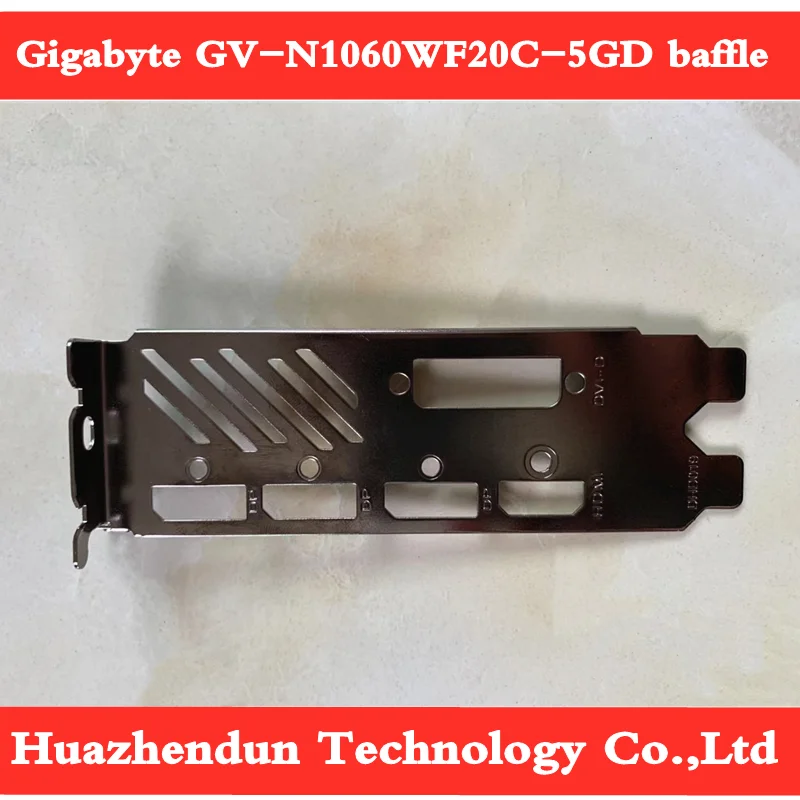 

Видеокарта Gigabyte GV-N1060WF20C-5GD, интерфейс DP HD-MI, 1 шт.