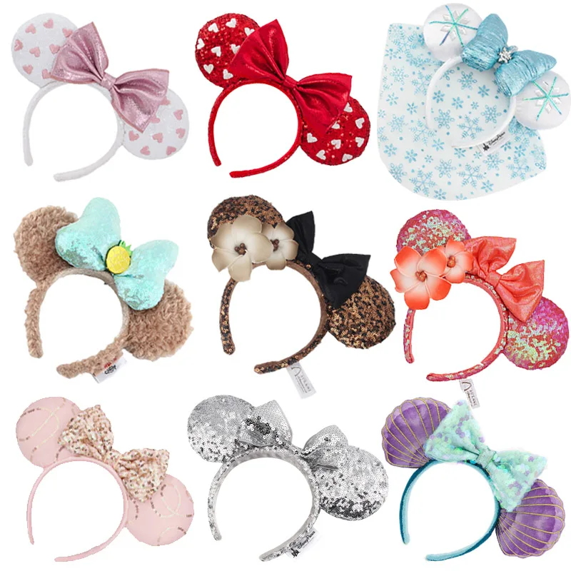 

Новый Костюм Русалки с цветами и ушками принцессы головной убор с блестками костюм с ушками головная повязка для косплея плюшевая повязка на голову для взрослых/детей подарок