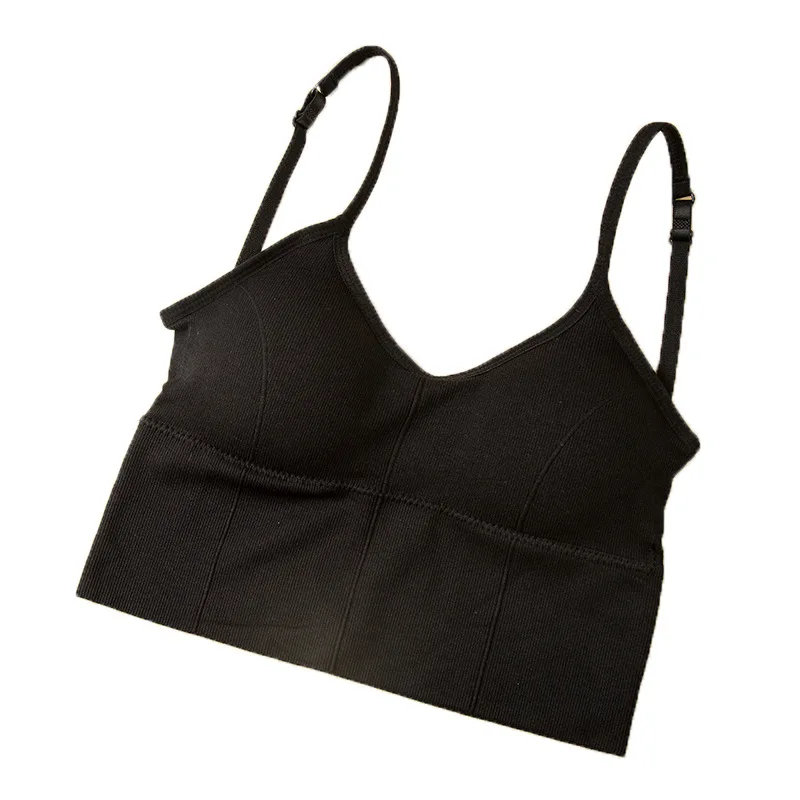 

Breathable Yoga Sports Bra Sling Beautiful Back Wrapped Chest Tube Top Seamless Bottoming U Back Underwear Sports Vest Women