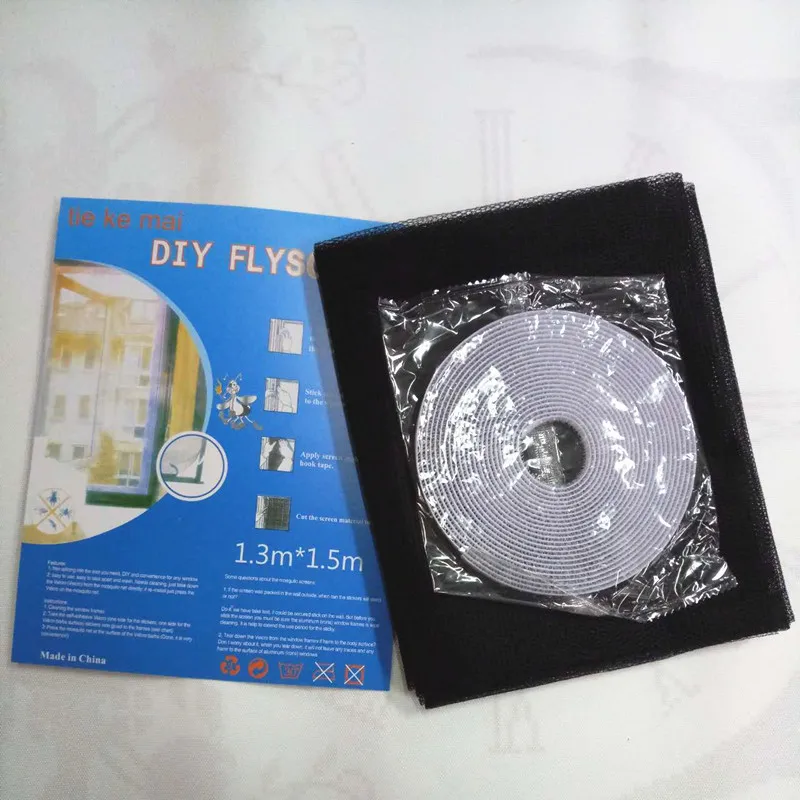 1 шт. DIY Крытая сетка на окно насекомых муха для экрана, двери, окна сетка экран москитные шторы защита для ребенка лето необходимо