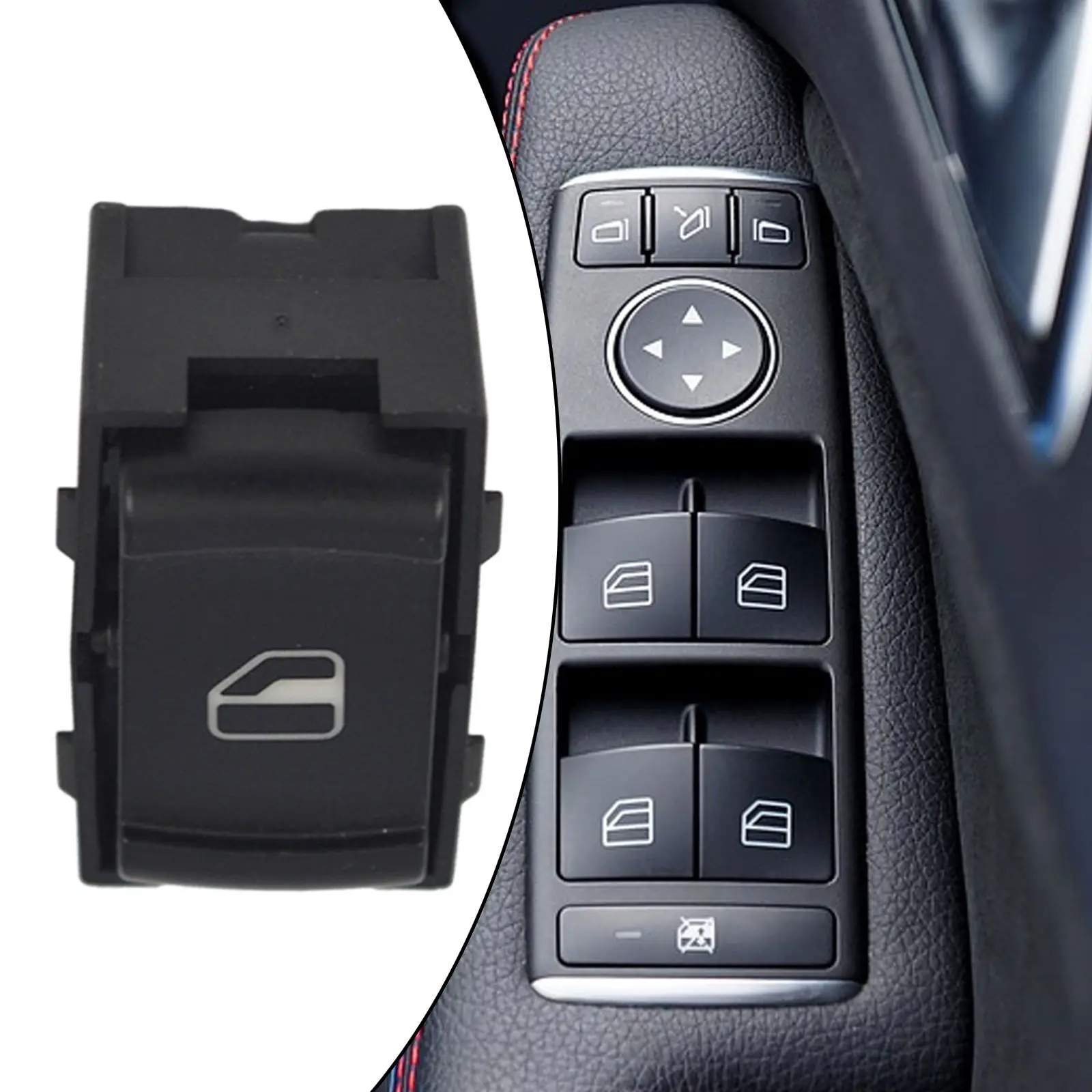 

Car Window Switch Button Single Electric Control Regulator 3B0959855B for Volkswagen Passat B5 Bora Jetta GTI Golf MK4