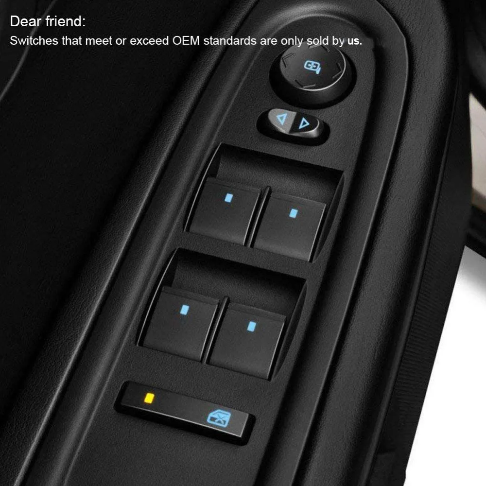 Главный переключатель управления окном для Chevy Silverado 2007 2013 GMC Sierra Traverse HHR 1500 2500HD 3500HD
