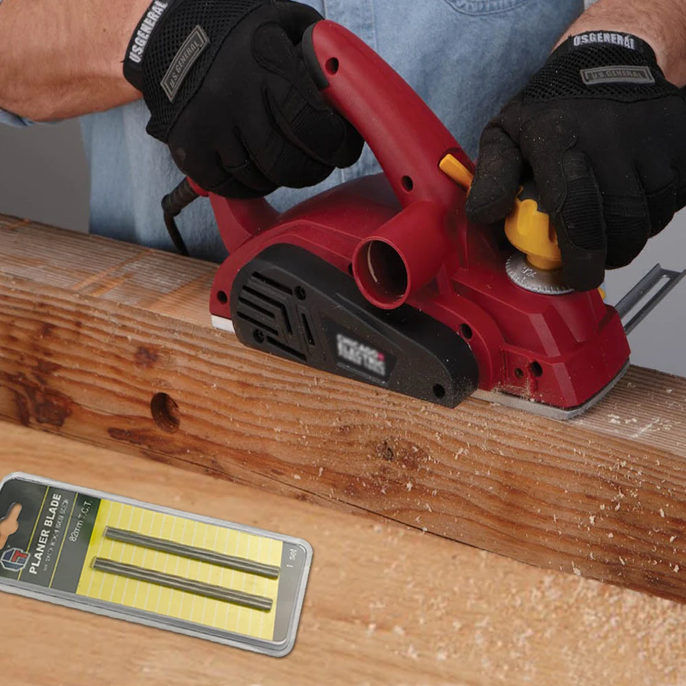 5 пар 82 мм TCT твердосплавные деревянные строгальные лезвия Реверсивные ножи для