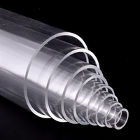1pc 50cm length o d 60 110mm acrylic transparent pipe fish tank aquarium supplies garden hydroponics water pipe plexiglass tube
