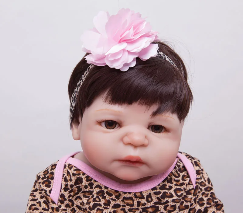 Кукла реборн силиконовая Реалистичная мягкая виниловая игрушка для