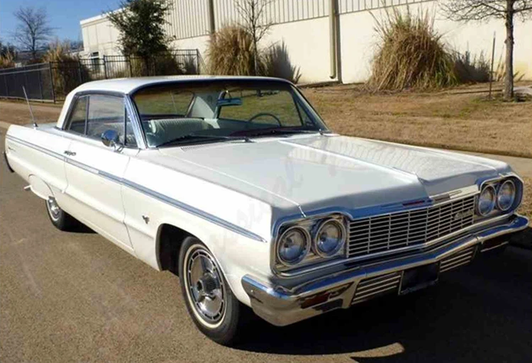 Новинка 1/24, специальный литой металл IMPALA SS, винтажный автомобильный настольный дисплей, коллекция моделей игрушек для детей