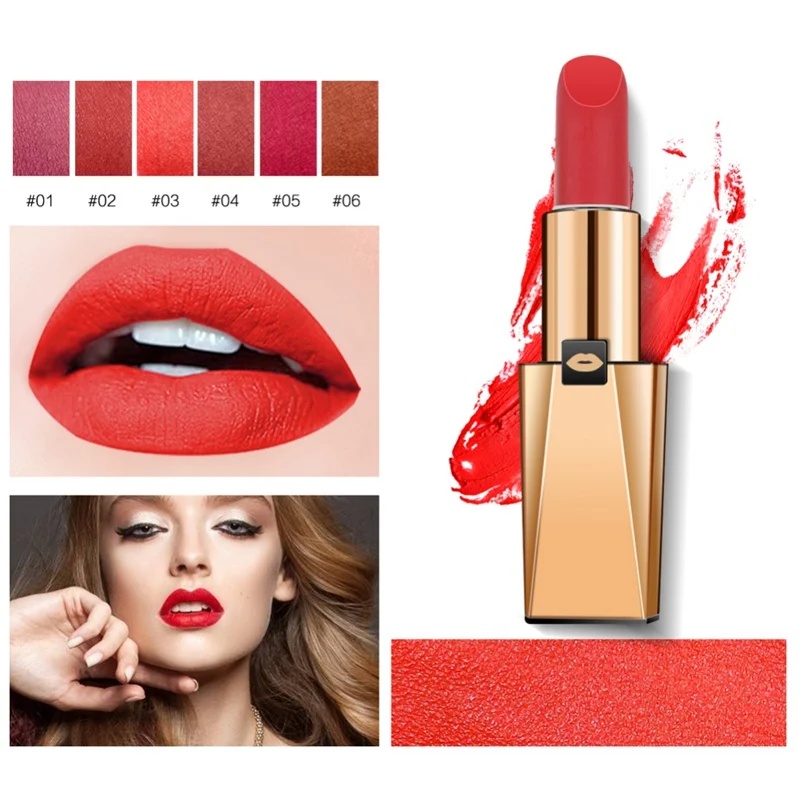 Помада бархатная водостойкая в виде Красной конопляной помады| |