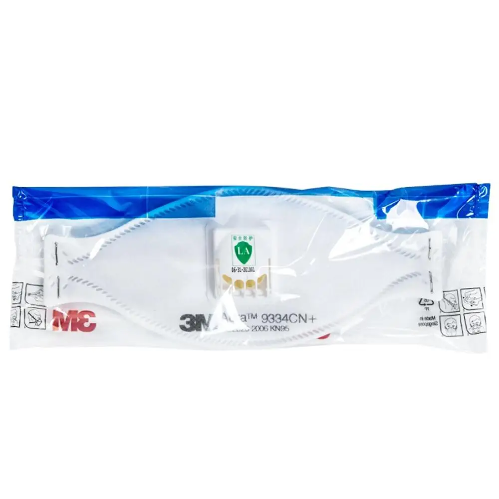 3M FFP3 Aura Mask 9334CN 9334 головная повязка с клапаном в индивидуальной упаковке 9332 KN95