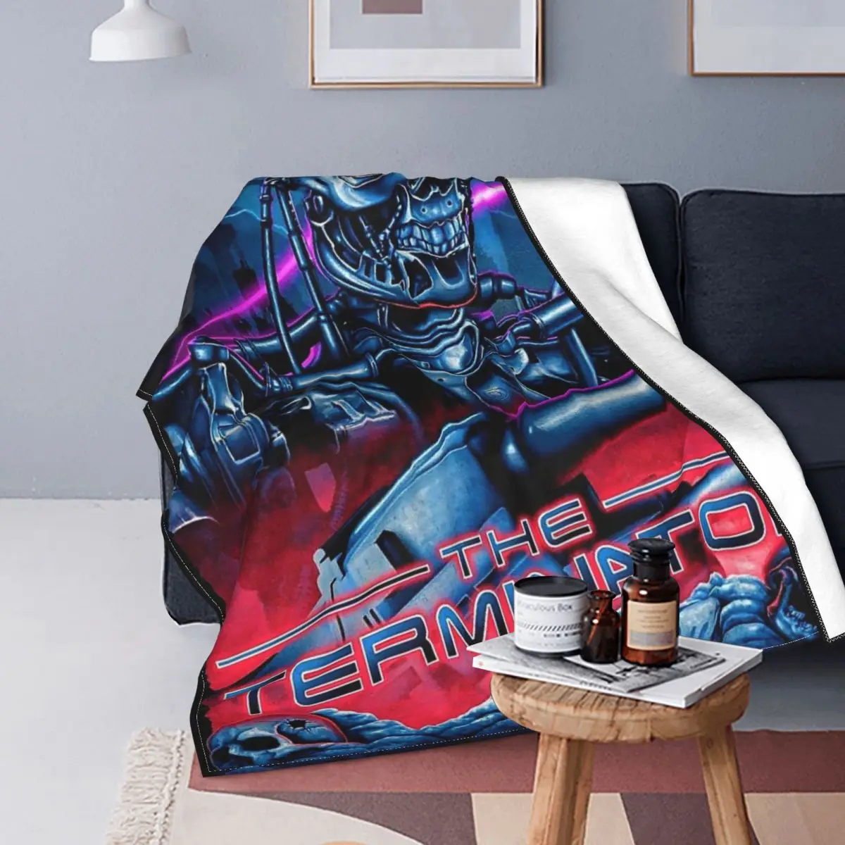 

Mantas de T-800 Terminator, ropa de cama ligera de Ciencia ficдолдолдолдолго для отопления/зимы