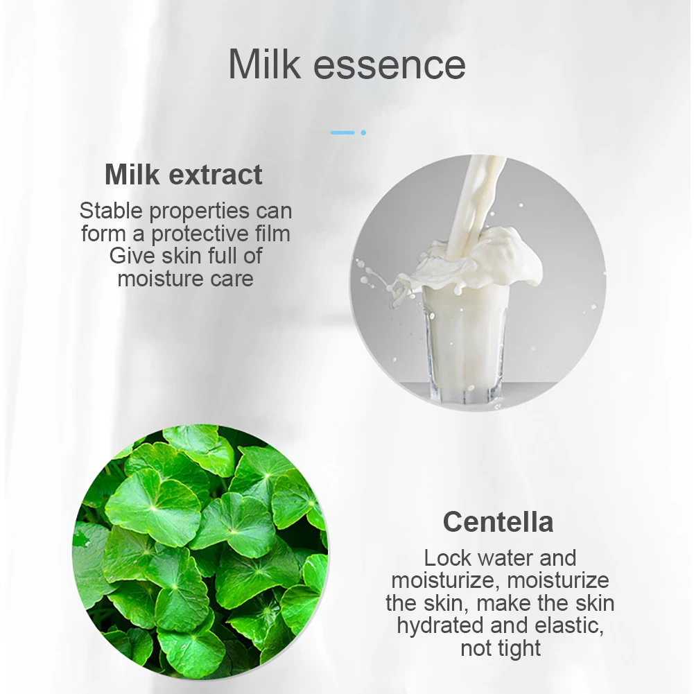 Коллаген Молочный Крем для лица Омолаживающий увлажняющий молочко крем