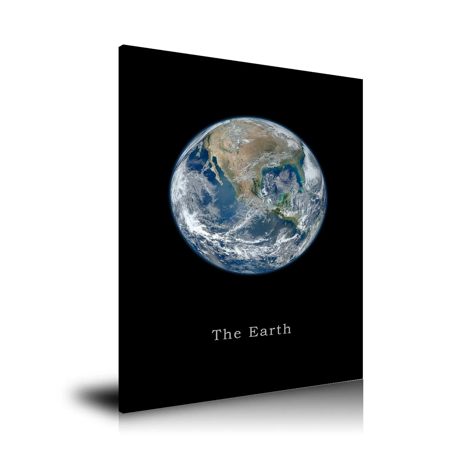 Печать HD "Планетарная картина" масло на холсте для домашнего декора стены Земля Солнце Луна Марс Юпитер Печать Декорация.