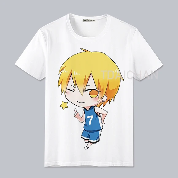 Аниме баскетбольный костюм Kuroko's Kuroko Tetsuya Kagami Taiga для взрослых белый топ с
