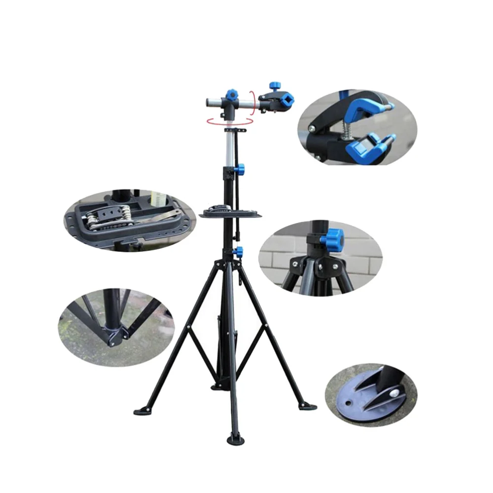 

Pro Adjustable Repair Stand Holds to 30 kg with Ease for Home or Shop Road Pro Stand