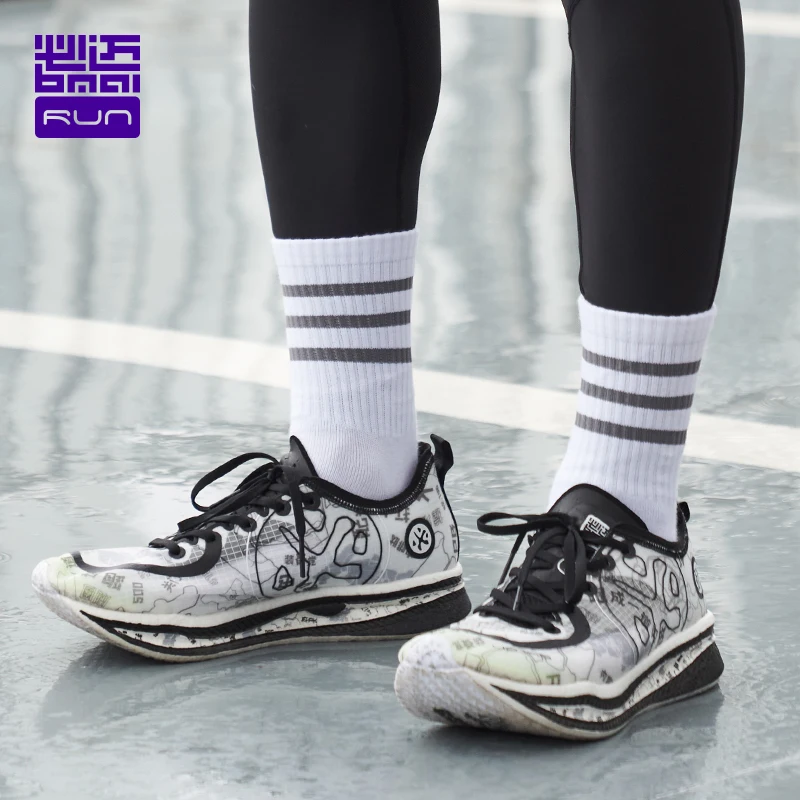 BMAI 42K Marathon Trainers Running Shoes Mens Outdoor Gym Sneakers for Men Professional Cushion Luxury Designer Sport Male Shoes