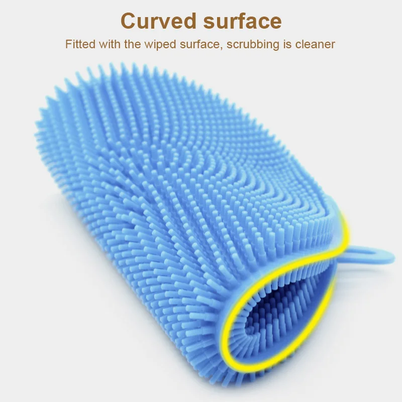 Новый универсальный силиконовый кисти гель раковины щетки многоцелевые