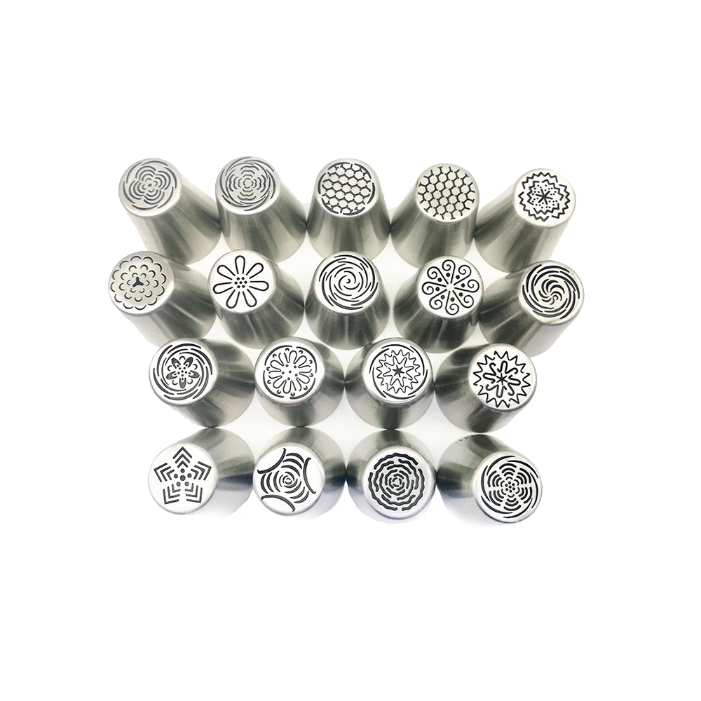 18 шт./компл. кондитерские насадки для украшения торта|Формы тортов| |