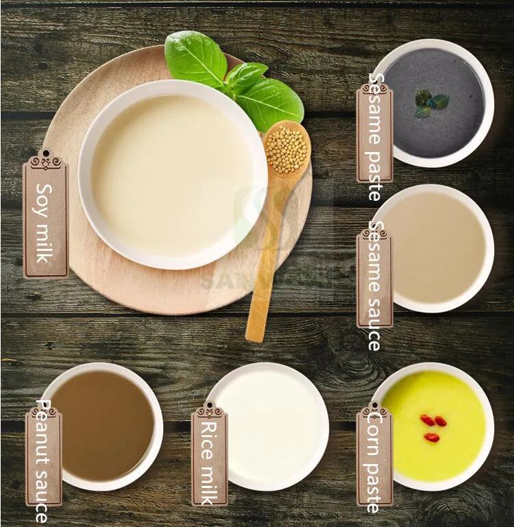 Бытовая мельница для масла tahini шлифовальный станок влажной сои машина