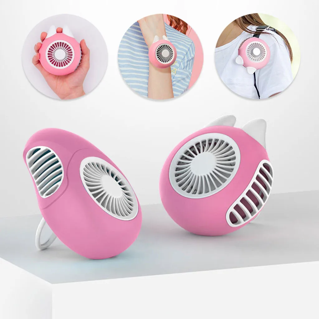 Миниатюрный вентилятор с USB зарядкой магнитное устройство на - Цена: 891,93 - 1 030,12 руб.