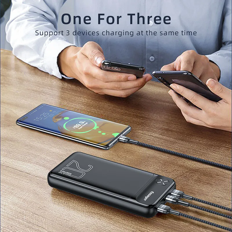 Essager Power Bank 20000mAh Protable External Battery Charger 20000 mAh Powerbank PD 20W Fast Charging For iPhone Poverbank