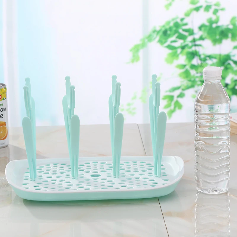 Сушилка для детских бутылочек подставка кормления новорожденных полка очистки