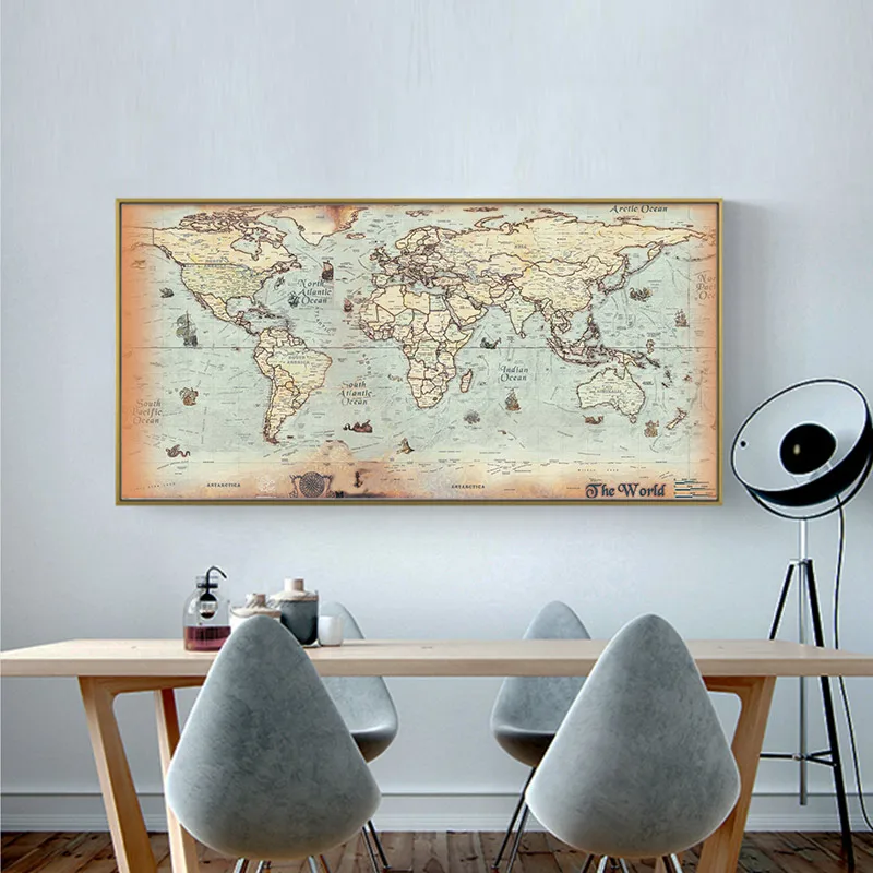 Настенные художественные картины печать и постер ретро искусство морской океан