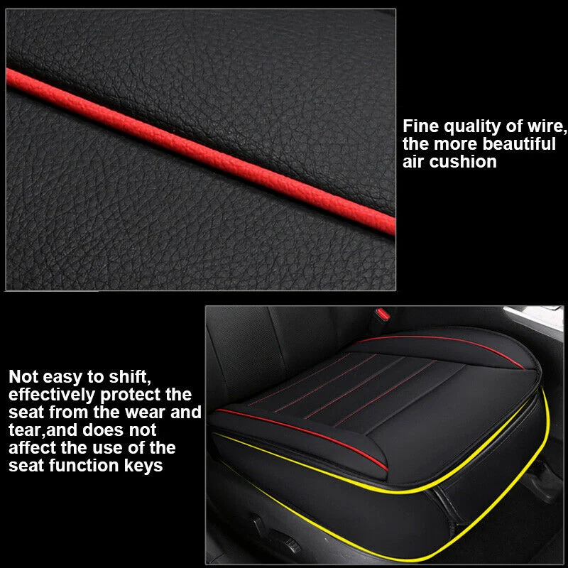 

Hot Car Seat Cover Cushion Interior Protector Accessories PU Leather for Auto Vehicle X66