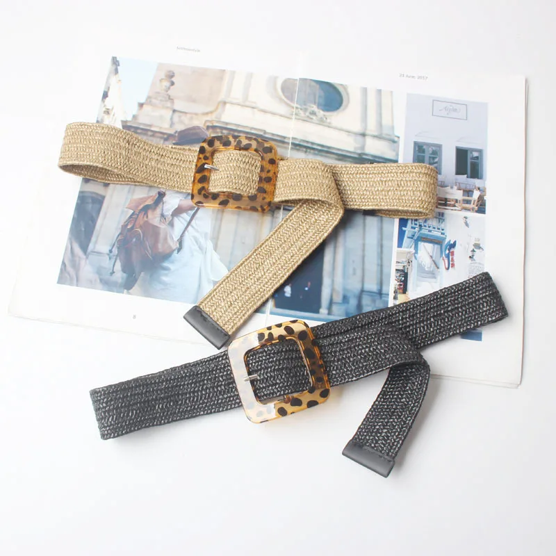 Новинка винтажная вязаная Вощеная Веревка деревянная бусина поясная веревка