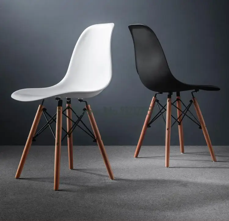 Современный простой стул в скандинавском стиле креативный для стола офисное