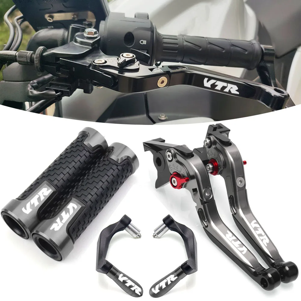 

Для Honda VTR1000 F FW FX fiрестоm 1998-2005 VTR 1000 мотоциклетные CNC регулируемые складные рычаги тормоза и сцепления