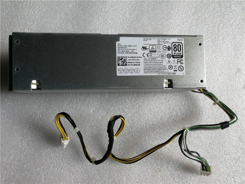 Блок питания 260 Вт для Optiplex 3060 5060 7060 MT 6 + 4 Pin 0H7X3F H7X3F H260EBM-00 | Компьютеры и офис