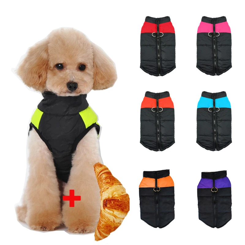 Yotmy Clearance of Pet Winter Clothes and Free Pet Toys Winter Pet Dog Puppy Clothes Vest Jacket Clothing Warm Dog Clothes