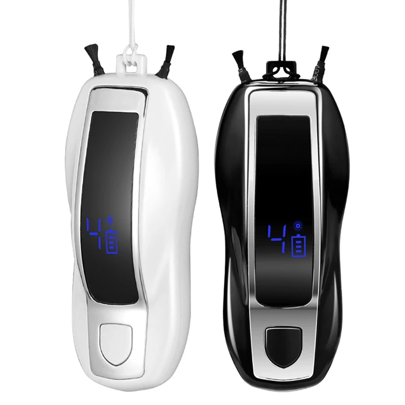 

Personal Wearable Mini Portable Car Household 400MAh Battery 300W Negative Ion Hanging Neck Purifier with Keychain