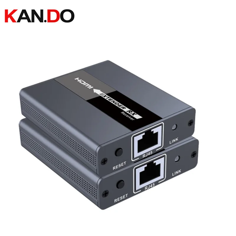371 For HDMI Extender With IR up to 120M Real Time For HDMI Extender IR Amplifier Over Ethernet Cat5e/6 Cable up to 120m