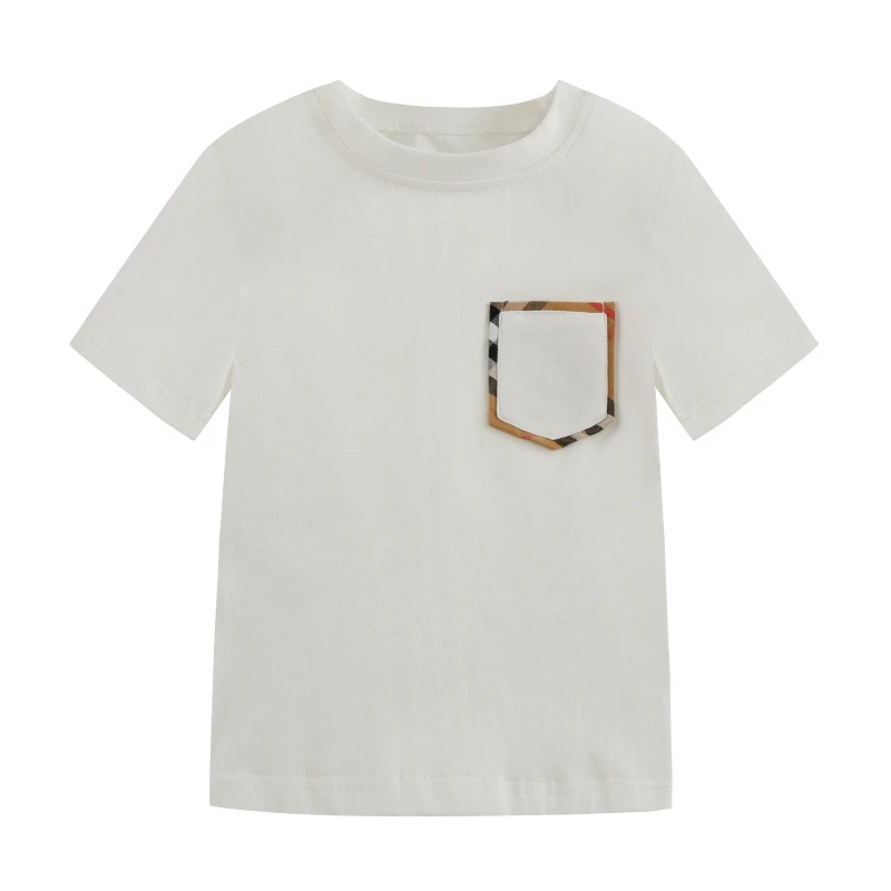 Новая летняя детская футболка с короткими рукавами для мальчиков и девочек| |