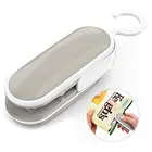 Пластиковый аппарат для горячего распечатывания, ручное давление, быстрое запечатывание пищевых продуктов, удобный гаджет для пакетов с крючком