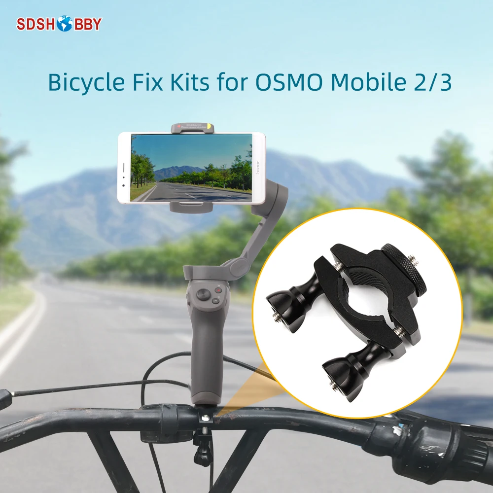

Handheld Gimbal Stabilizer Bike Mount Bicycle Bracket for OM 5/POCKET 2/FIMI PALM 2/Insta360 ONE X2/OSMO Mobile 2/3/Smooth 4