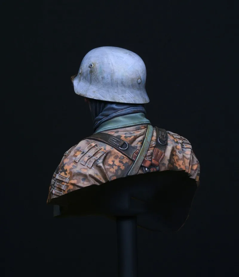 1/10 Набор для моделирования из смолы бюст-солдат | Игрушки и хобби