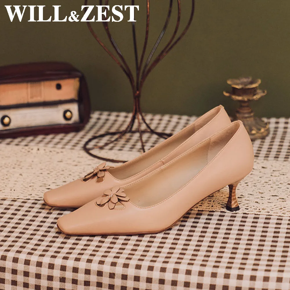 Will &amp Zest Модные женские сандалии модные на низком каблуке с цветочным узором